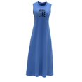 thumbnail image 3 of Vestido largo de verano para mujer, recuerdo de primavera, vestido de playa para mujer, vestido largo para el trabajo , L L, 3 of 7