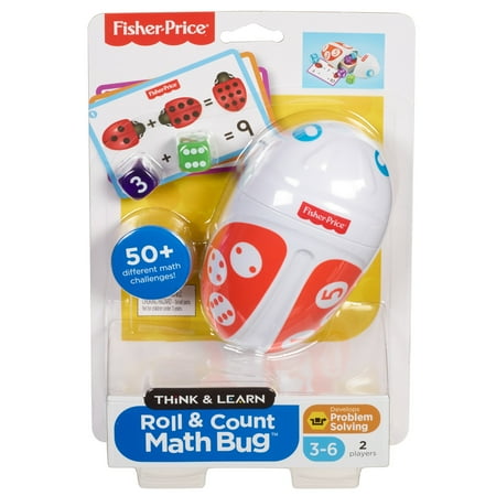 Fisher-Price Think & Learn Roll & Count Math Bug Preschool Game