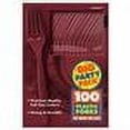 thumbnail image 2 of Amscan 43600. 27 Fork Medium Weight Big Box Berry - Pack of 600, 2 of 2