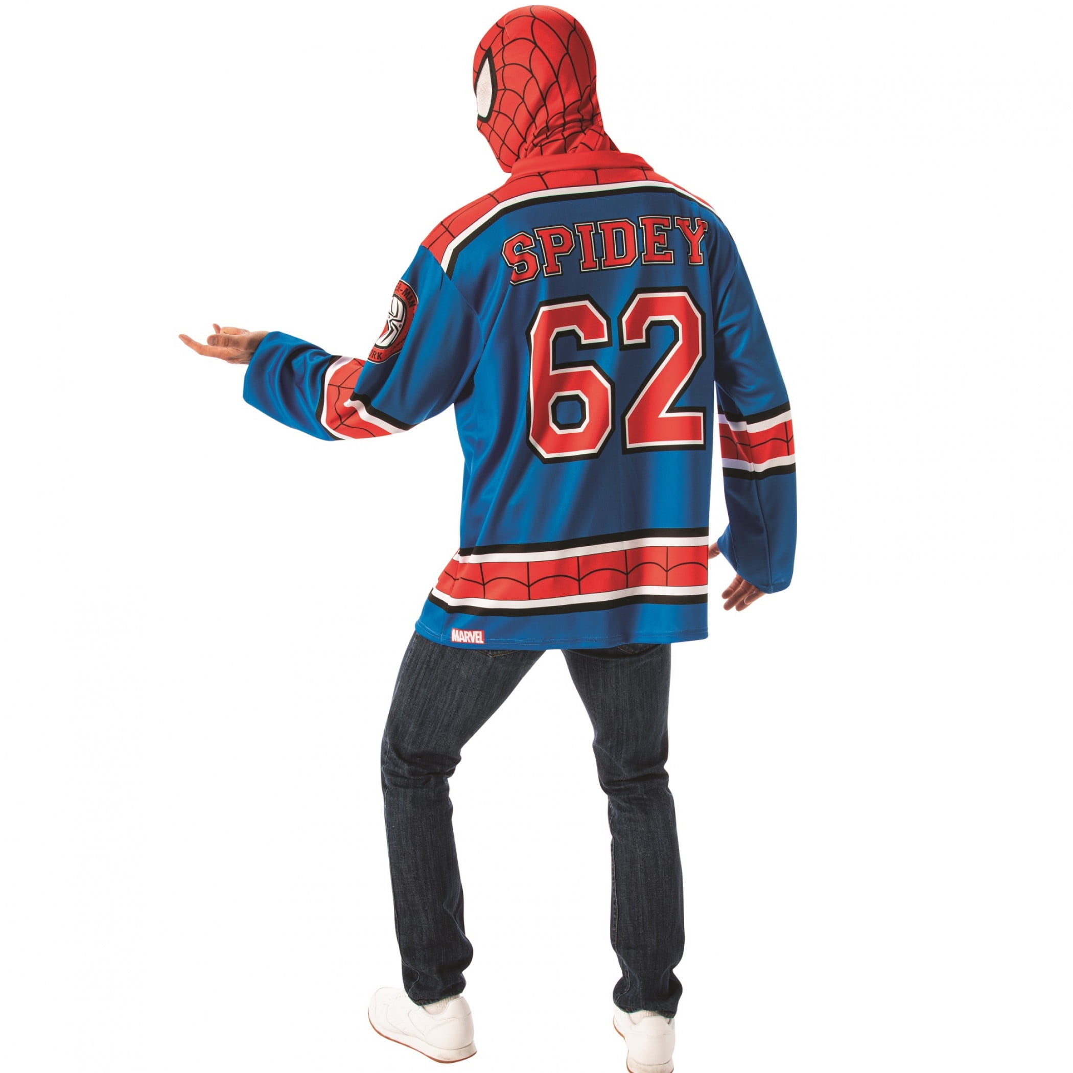 Spider Sense Spider-Man “Spidey 62” Hockey Jersey, Men's Fashion,  Activewear on Carousell