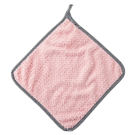 

Kitchen 2PC Non-stick Oil Hand Towel Rags Can Be Hung Rags Kitchen Rags Lazy Rags Table Cleaning Supplies