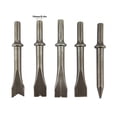 thumbnail image 4 of 5Pcs Air Hammer Bits Set, Smoothing Air Hammer Pneumatic Chisel Bits Tools Kit for 150 190 250, 4 of 8