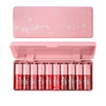 thumbnail image 2 of QunYou Lip Makeup Lip Color Set Non Fading Cup Fruit Makeup Lip 10 Mini Set Box 3.5mlx10, 2 of 9