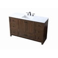 thumbnail image 6 of Elegant Lighting VF2854NT Soma 54" Free Standing Single Basin Vanity Set - Wood, 6 of 7