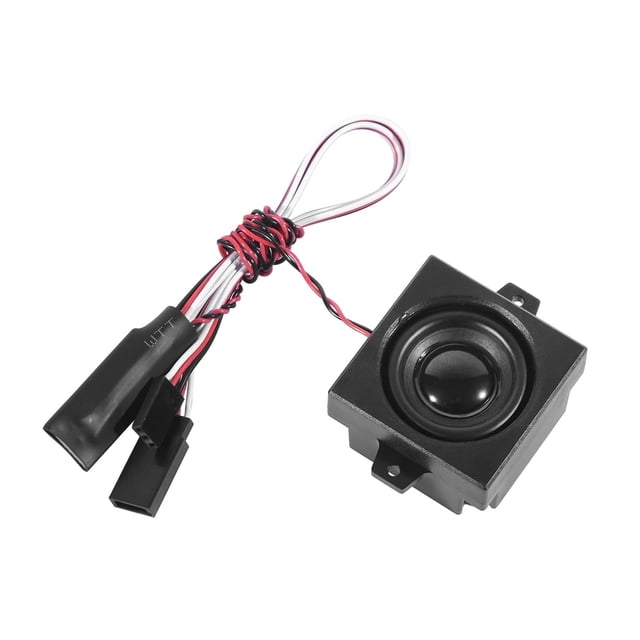 BELOVING RC Car Engine Sound Simulator Compact Connect 5W Speaker for Excavator Truck