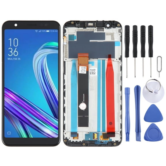 Cellphone Repair Parts  OEM LCD Screen for Asus ZenFone Max M1 ZB555KL X00PD Digitizer Full Assembly with Frame