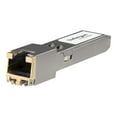 thumbnail image 1 of StarTech.com HPE JL563A Compatible SFP+ Module, 10GBASE-T, SFP to RJ45 Cat6/Cat5e, 10GE Gigabit Ethernet SFP+, RJ-45 (Copper) 30m, HPE 8320, 8325-48Y8, 10Gbps SFP+ Module Transceiver - Lifetime Warranty (JL563A-ST) - SFP+ Transceiver Module (equivalent to : HP, 1 of 3