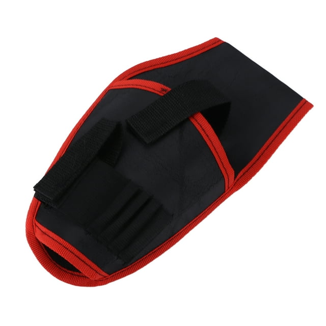 Cordless Drills Belt Bag, Portable Polyester Wear Resistant High Capacity Multifunctional Electric Drill Waist Holder For 12V Power Tools Red Edge,Blue Edge,Yellow Edge
