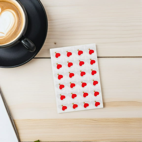 TABLZONE Album Stickers Self Adhesive Photo Corners for Scrapbooks Journals 6 Sheets Multi Colored