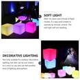 thumbnail image 2 of CUITING Lampe de Chaise/table Cube LED Rechargeable pour Décoration de Fête, 2 of 5