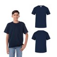 thumbnail image 2 of Playera Unisex para Jóvenes 100% Algodón Peso Completo de Cuello Redondo y Manga Corta, 2 of 3