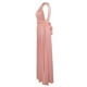 thumbnail image 4 of Vestido Vestido elegante para mujer, vestido de fiesta de dama de honor a la moda sin espalda (rosa XL) Kuymtek Rosa T XL para Mujer, 4 of 8