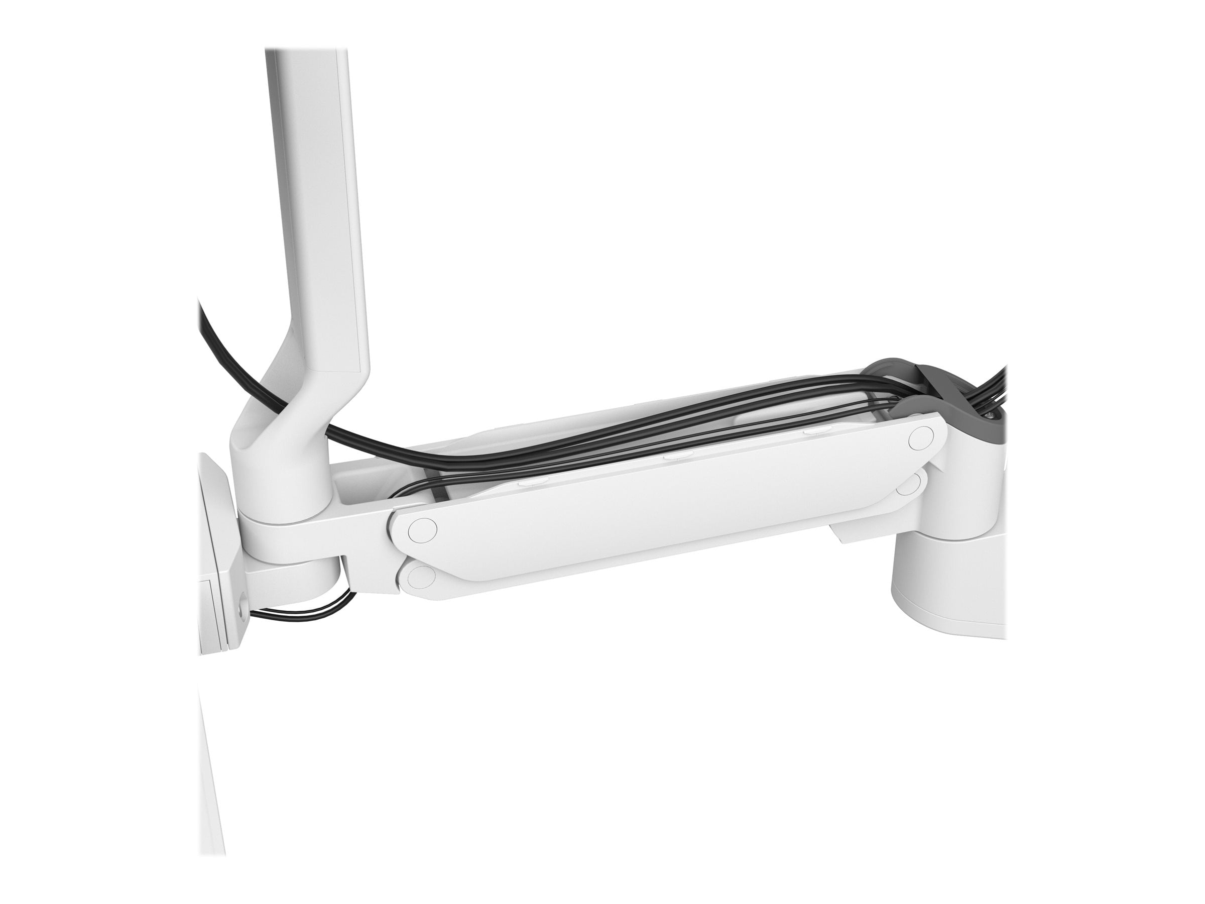 Ergotron CareFit Mounting Arm for Keyboard, Monitor, LCD Monitor - White