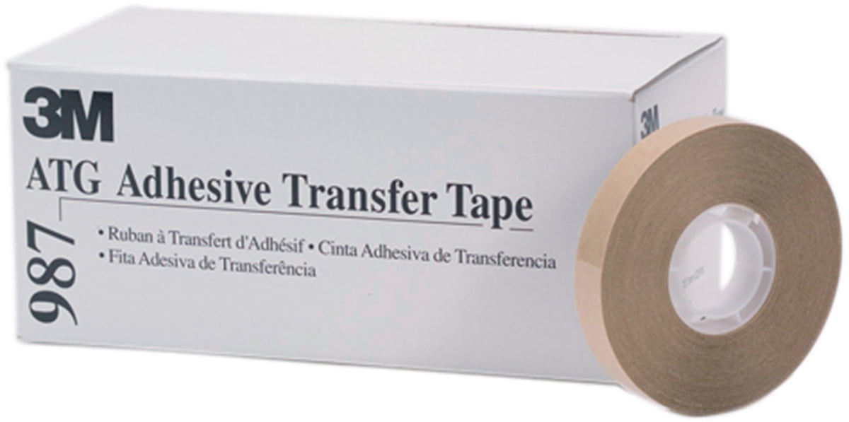 Scotch ATG Adhesive Transfer Tape .5"X60yd 12/Pkg-Clear, 1.7 Mil