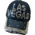 thumbnail image 5 of Popfizzy Rhinestone Las Vegas Ball Caps, Bling Bling Las Vegas Hat for Women, Las Vegas Souvenir, Bedazzled Las Vegas Gifts, 5 of 9