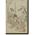 thumbnail image 2 of Historic Framed Print, [Japanese Ukiyo-e print] - 698, 17-7/8" x 21-7/8", 2 of 9