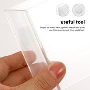 UPGRATOR Clear Cube Aquarium Tank for Betta Fish with Easy Maintenance Design