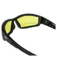 thumbnail image 6 of Global Vision Sly Yellow Foam Padded Motorcycle Sunglasses for Bikers Moped ATV Quad, 6 of 7