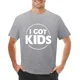 thumbnail image 5 of Camiseta informal genial de manga corta con el mensaje "Controlador de tráfico aéreo: ¿Cuál es tu superpoder?" para hombre., 5 of 7