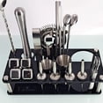thumbnail image 2 of Juego De Coctelera Shaker Bartender Mixologia Kit 24 Piezas Accesorios De Acero Inoxidable Boston 1 Litro Con Soporte De Acrílico Incluye Recetario Para Cocteles Mezclador De Bebidas Profesional Bar ecomlab Profesional, 2 of 8