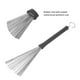 thumbnail image 4 of 2 Pack Retractable Drum Brushes Rubber & Stainless Steel Wire Jazz Drum Accessories, 4 of 4