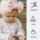 thumbnail image 3 of Diadema elástica de nailon suave para bebé, diadema turbante para niñas recién nacidas con lazo Tmvgtek Para estrenar, 3 of 6