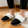thumbnail image 2 of BERANMEY Comfy Slippers for Women Fuzzy House Shoes with Memory Foam, Warm Faux Fur Lining & Non-Slip Sole for Indoor Outdoor Bedroom and Bathroom, 2 of 8