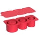 thumbnail image 3 of Bandeja para cubitos hielo con tapa moldes cilíndricos silicona tazas 30-40 onzas () rojo, 3 of 4