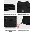 thumbnail image 5 of Little Donkey Andy Women’s Lightweight Softshell Jacket for Running Cycling, Water Repellent Windbreaker with Zipper Pockets Black XXL, 5 of 6