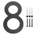 thumbnail image 4 of Modern 12 Inch House Number with Elegant Black Finish for Home Decoration, 4 of 8