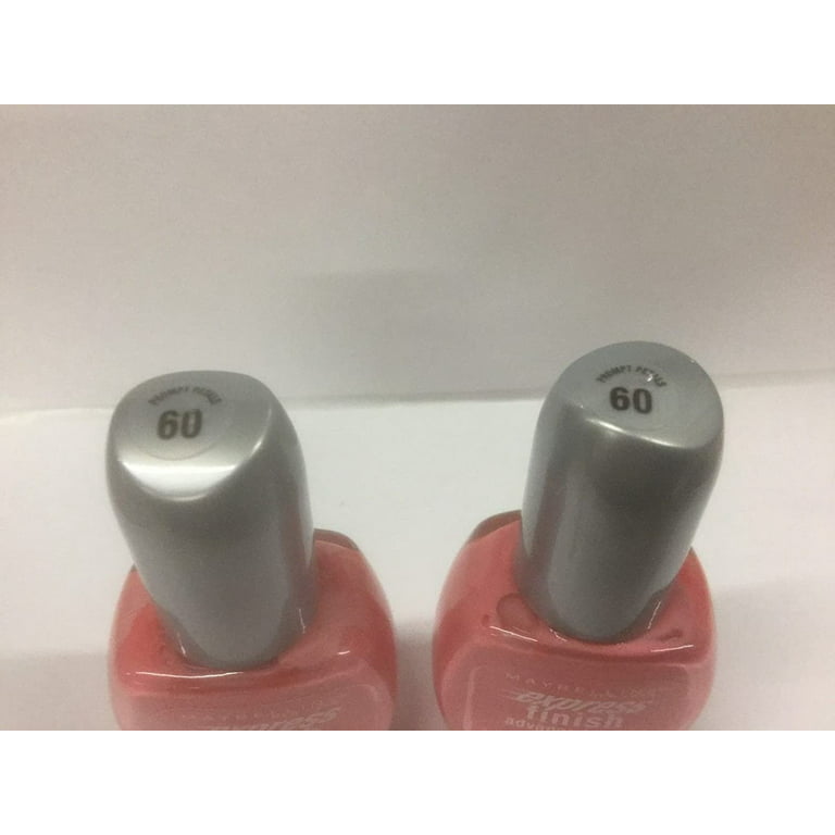 Pack of 2 - Maybelline New York Express Finish Fast Dry Nail Color Prompt  Petals #60