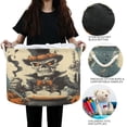 thumbnail image 6 of Round Toy Storage Basket Foldable Storage Basket for Home Decor Laundry Basket20" x 14" Evil Skeleton Wizard, 6 of 6