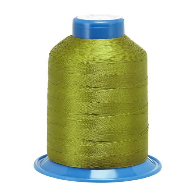 Unique Bargains Olive Bonded Polyester Thread, 1312 Yards