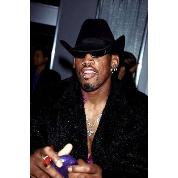 Dennis Rodman At The Natpe Convention In New Orleans, January, 2000 Celebrity (16 x 20)