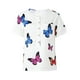 thumbnail image 2 of VISgogo Blusa Femenina, Patrones Estampados Camisa de Manga Corta Tops Casuales con Botones para Primavera Verano, S/M/L/XL/XXL VISgogo  moda, 2 of 9