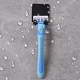 thumbnail image 5 of 2pcs Punch Free Razor Holder Storage Hook Wall Shaving Shaver Shelf Razor Rack, 5 of 8