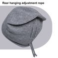 thumbnail image 5 of vnanda Adjustable Drawstring Hat Women's Adjustable Drawstring Beanie Hat Super Soft Elastic Solid Color Cold-proof Winter Warm Hat Solid Color Beanie Hat, 5 of 8