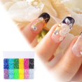 thumbnail image 3 of 19200pcs 12-Color FlatBack Crystal Rhinestones Nail Art Decoration Craft 5mm, 3 of 5