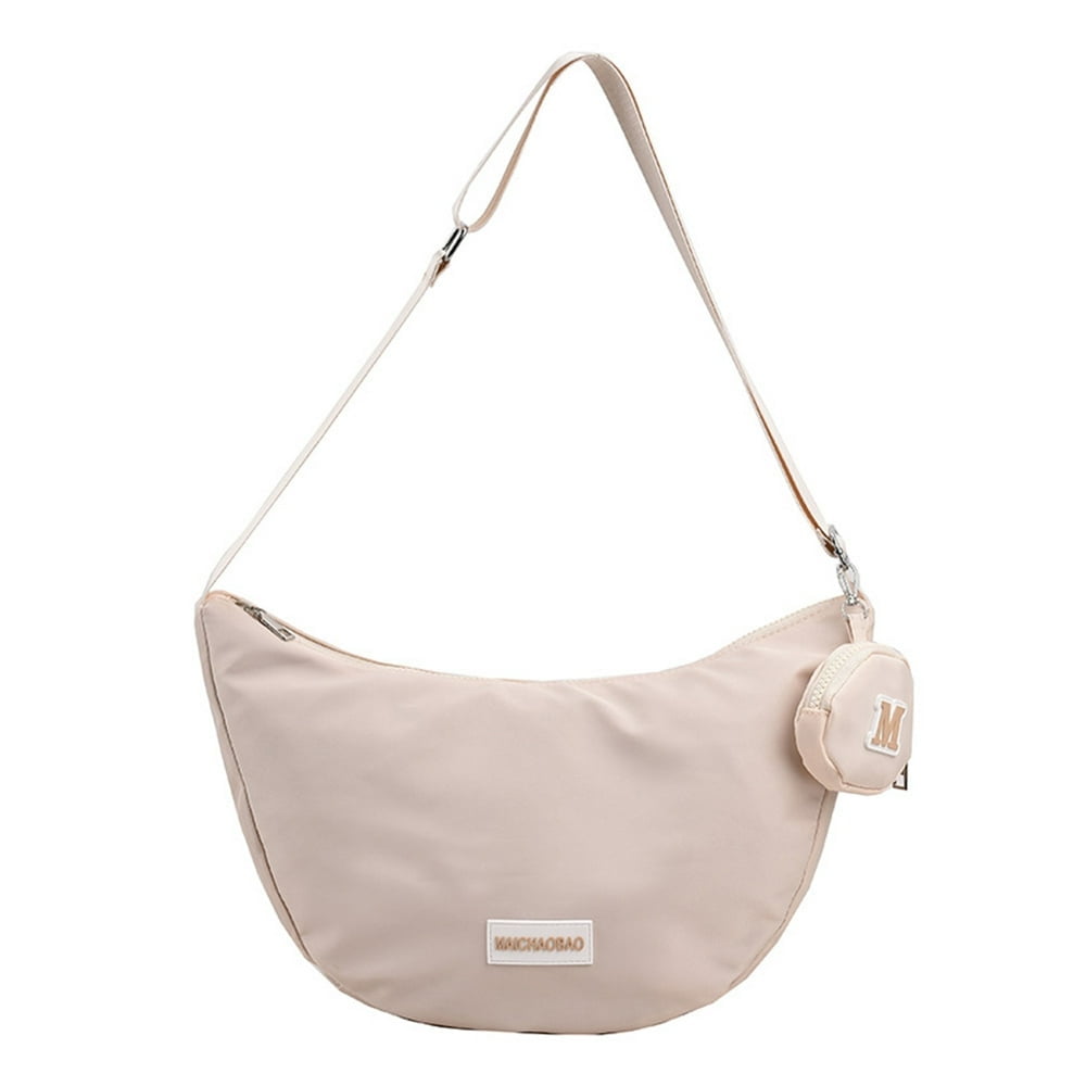PENGXIANG Women Crescent Bag Half Moon Shape Satchels Bag for