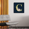 thumbnail image 3 of Kit de pintura de diamantes 5D, arte de mosaico de diamantes cuadrados completos con letras Likrtyny Arte deco, 3 of 9