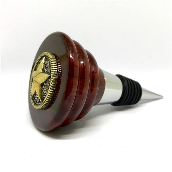 Rosewood Wine Stopper – (Texas Star)