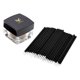 thumbnail image 1 of 50 Uds. Aplicador de pinceles desechables para delineador de ojos y juego de maquilje crema para delineador de ojos Zulema Gel delineador de ojos resistente al agua, 1 of 8