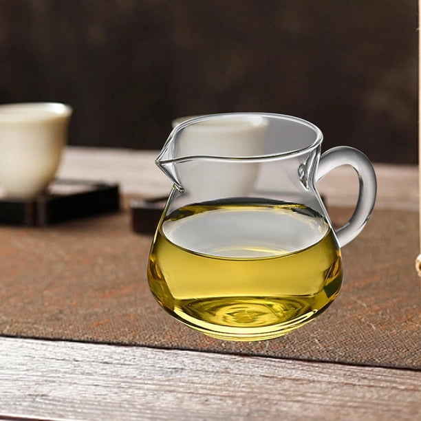 Taza de té, vertedor de leche transparente, cafetera transparente, jarra para servir, jarra de crema de vidrio, Mini jarra, taza de café para Latte 250ml 7x55x83cm Macarena Jarra de crema