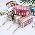 thumbnail image 2 of Bolsas de cosméticos láser impermeables para Mujer, 1 piezas, bolsa de PVC, neceser de aseo, organizador de viaje, gran oferta Fivean unisex, 2 of 2