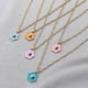 thumbnail image 4 of Women Necklace Sunflower Yin Yang Lady Adjustable Pained Pendant Necklace Jewelry Gifts--Purple-Product code 60873, 4 of 5
