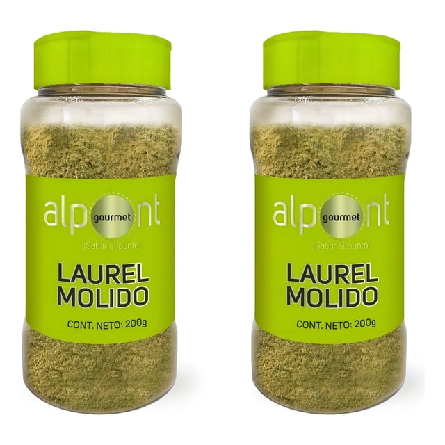 Alpont Laurel Molido 200 Gramos 2 Piezas
