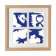 thumbnail image 1 of Finlandia emblema nacional país símbolo Pantalla de escritorio de pared de marco 4 aperturas, 1 of 4