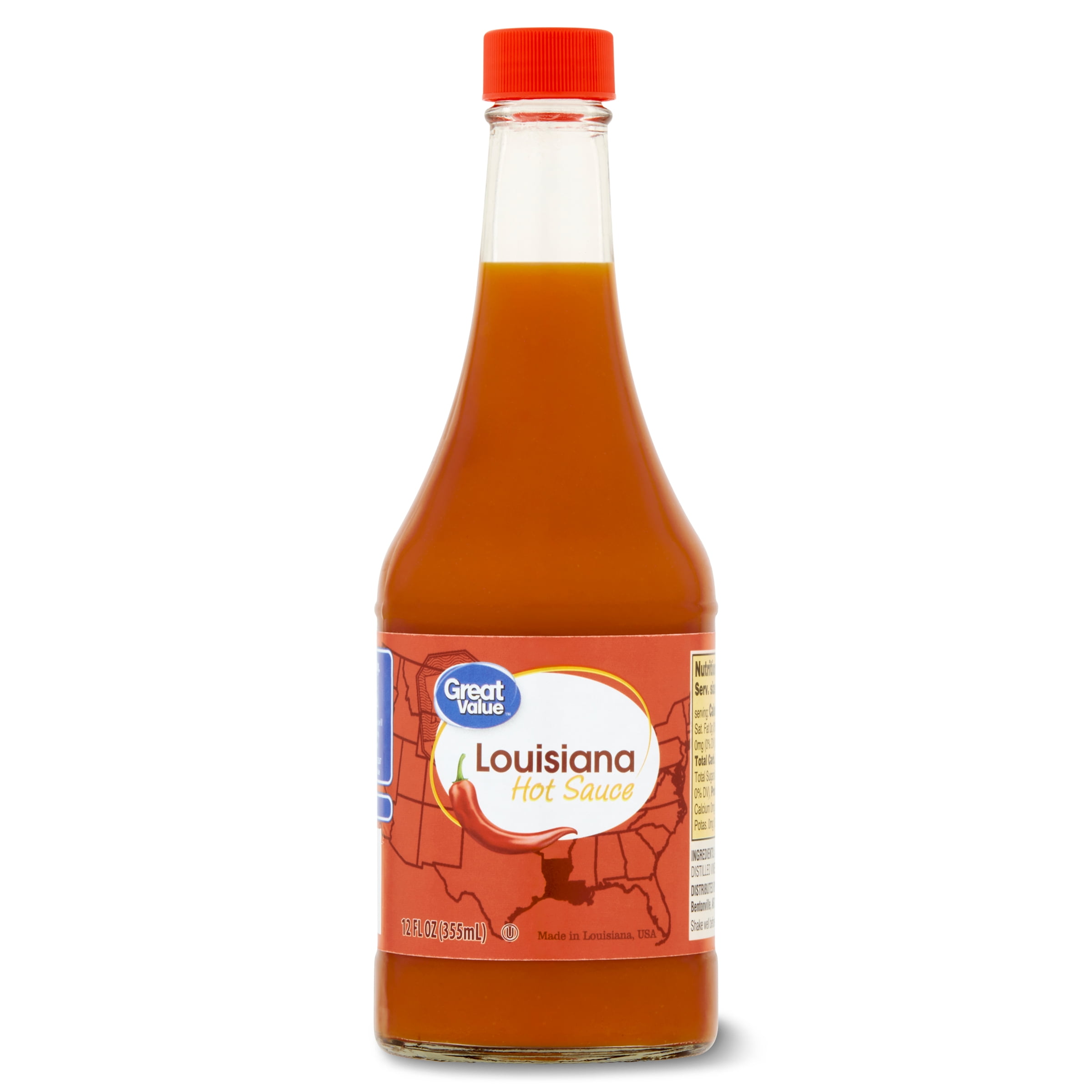 Great Value Louisiana Hot Sauce, 12 fl oz 