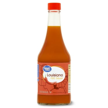 (3 pack) Great Value Louisiana Hot Sauce, 12 fl oz