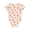 thumbnail image 2 of Rocae Strawberries for Baby Climbing Clothes Soft Baby Romper for Active Infants Comfortable and Breathable Crawling Jumpsuit Unisex Baby Outfit 12 Months, 2 of 8